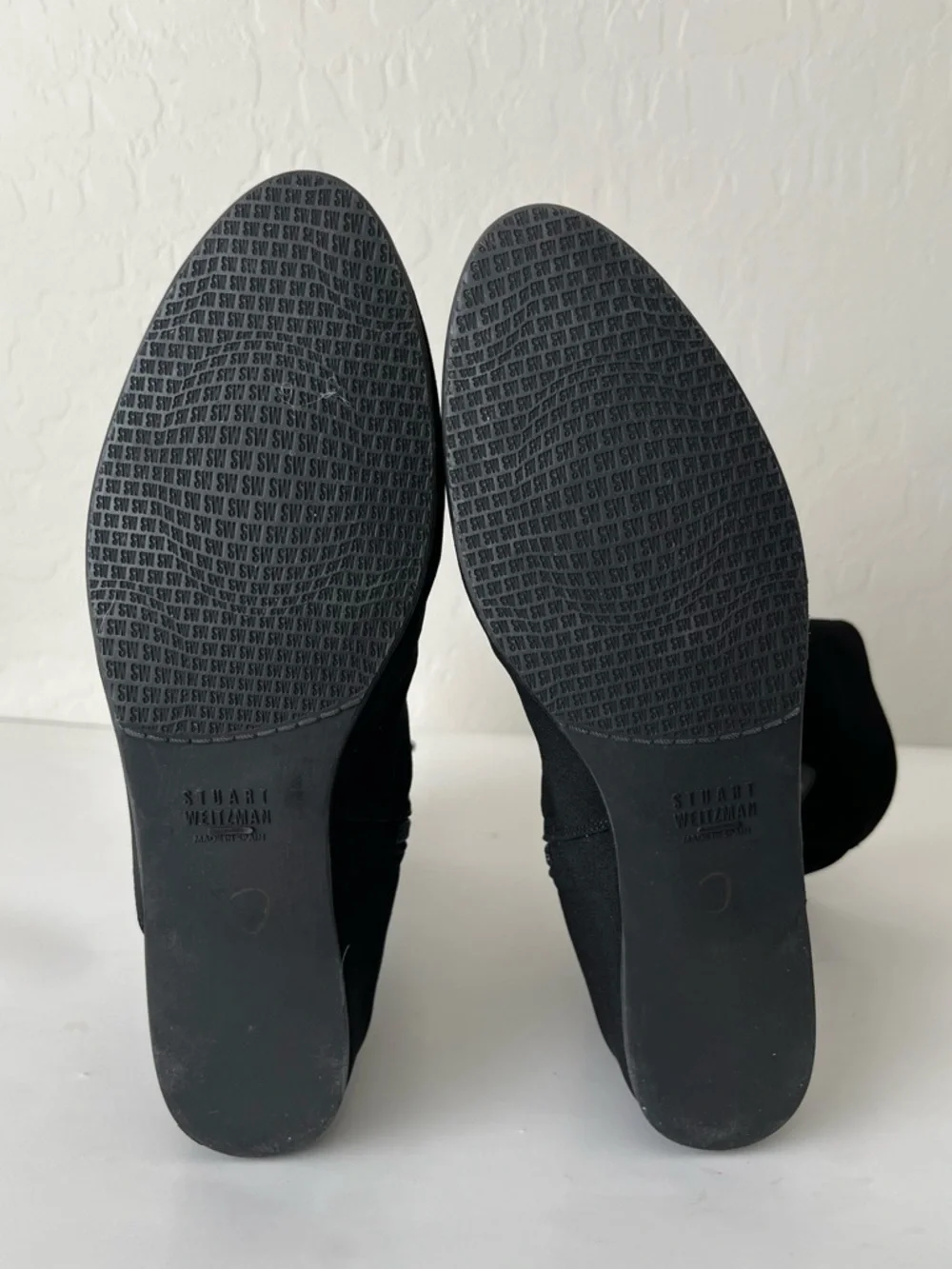 Stuart Weitzman Downpour Goretex Waterproof Mid Calf Boots Black Size Women 8.5 - Picture 7 of 10